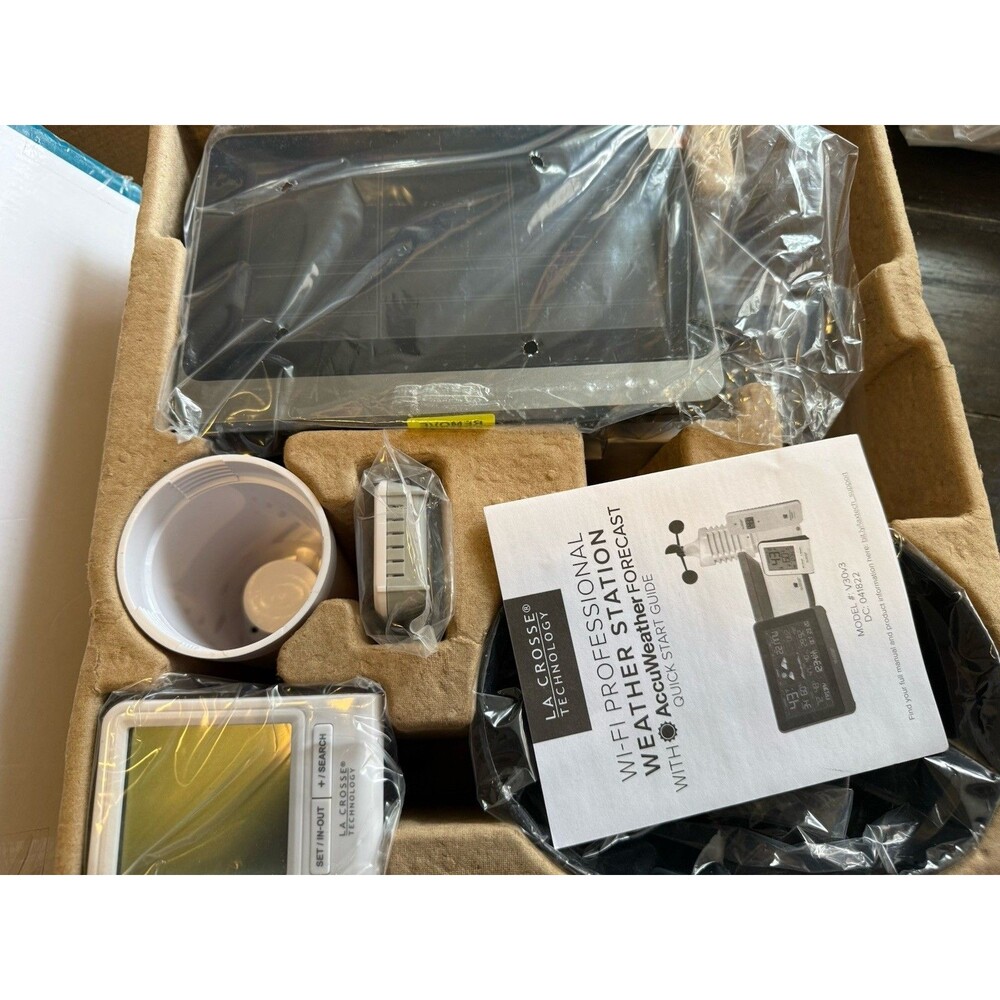 328-10618 La Crosse Technology WiFi AccuWeather Color Wind & Weather Station